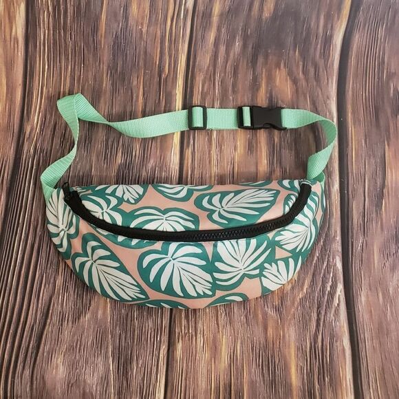 Source Unknown Handbags - 3 for $25 Tropical Print Fanny Pack